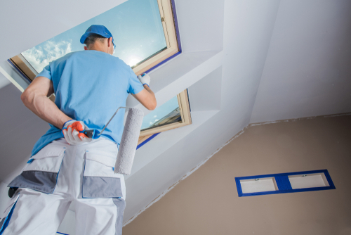 interior commercial painting for Edmonton businesses