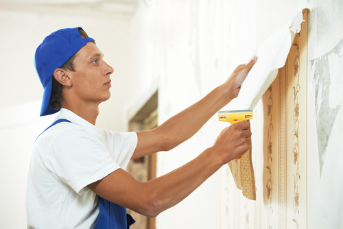 wallpaper installation and removal