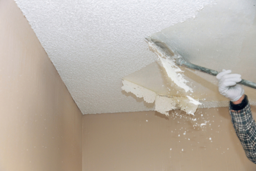 popcorn ceiling removal-
