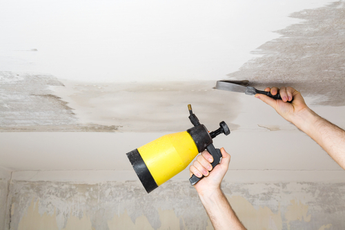 tell me the best way to remove stucco ceiling
