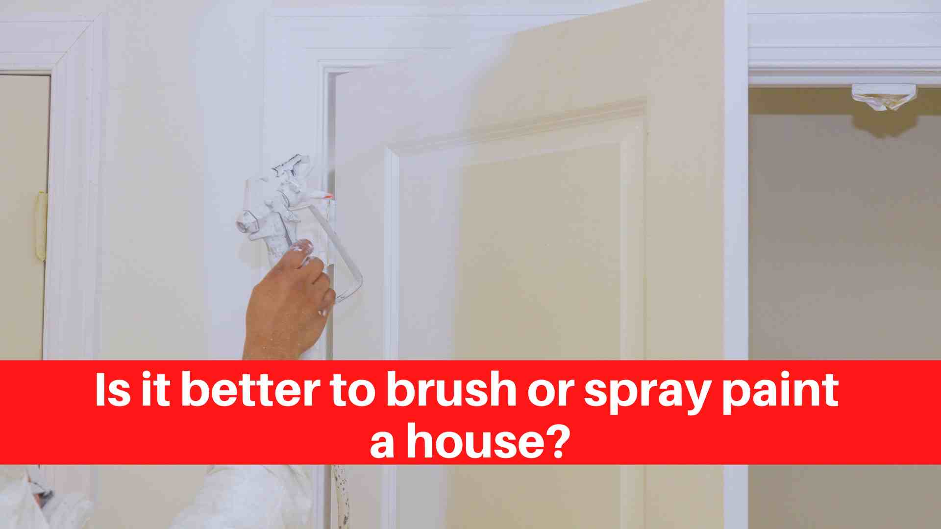 Is it better to brush or spray paint a house? House Painters Edmonton